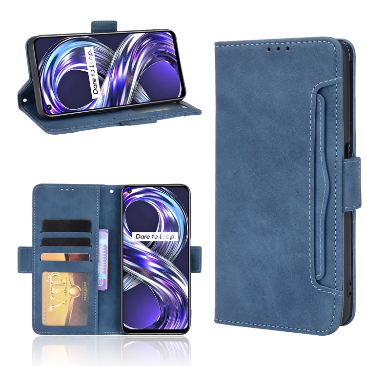 Skin Feel Calf Pattern Horizontal Flip Leather Case with Holder & Card Slots & Photo Frame