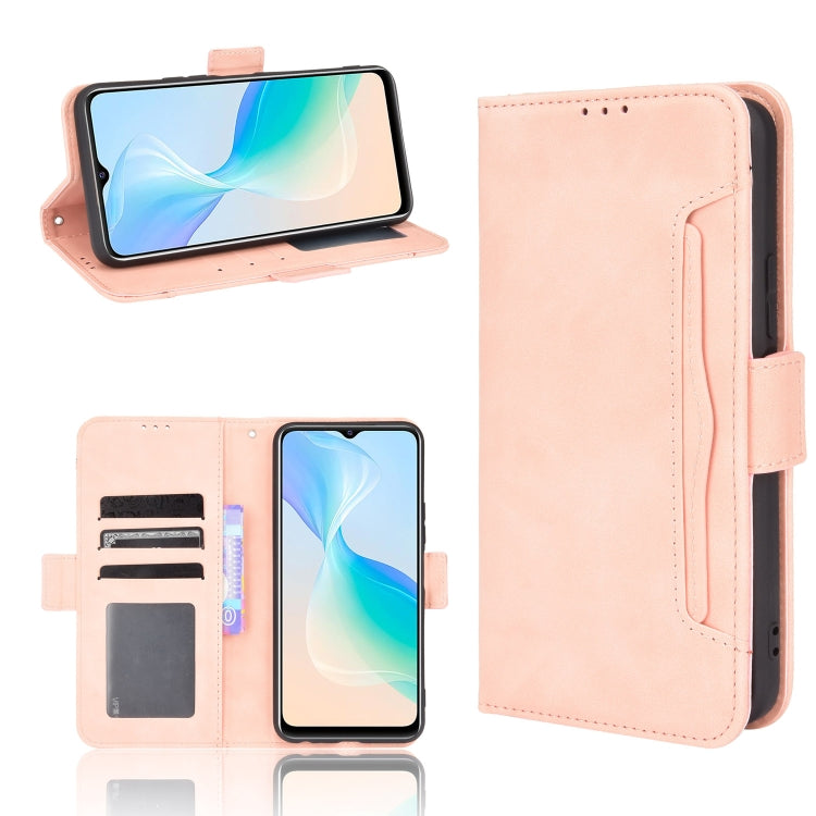Skin Feel Calf Pattern Horizontal Flip Leather Case with Holder & Card Slots & Photo Frame
