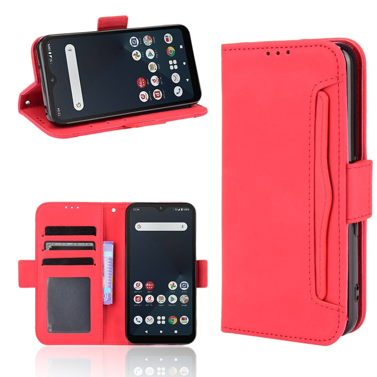Skin Feel Calf Pattern Horizontal Flip Leather Case with Holder & Card Slots & Photo Frame