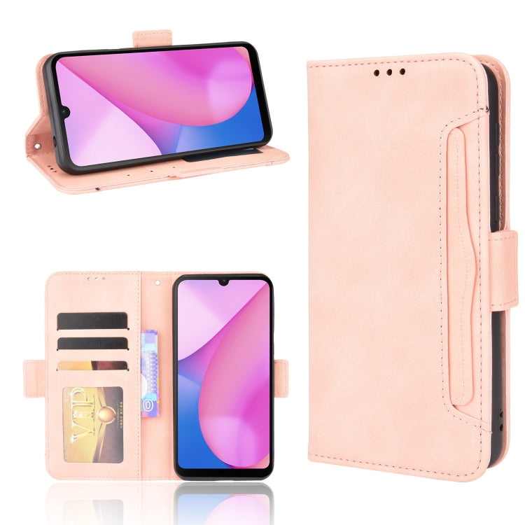 Skin Feel Calf Pattern Horizontal Flip Leather Case with Holder & Card Slots & Photo Frame