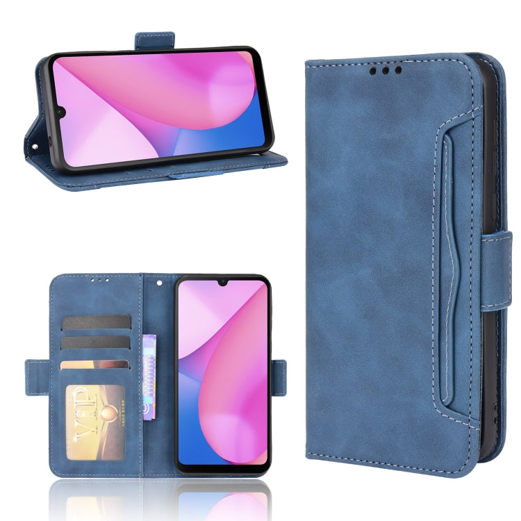 Skin Feel Calf Pattern Horizontal Flip Leather Case with Holder & Card Slots & Photo Frame
