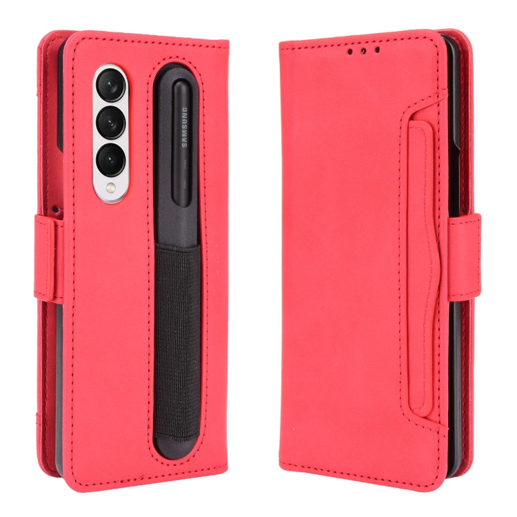 Skin Feel Calf Pattern Horizontal Flip Leather Case with Holder & Card Slots & Photo Frame