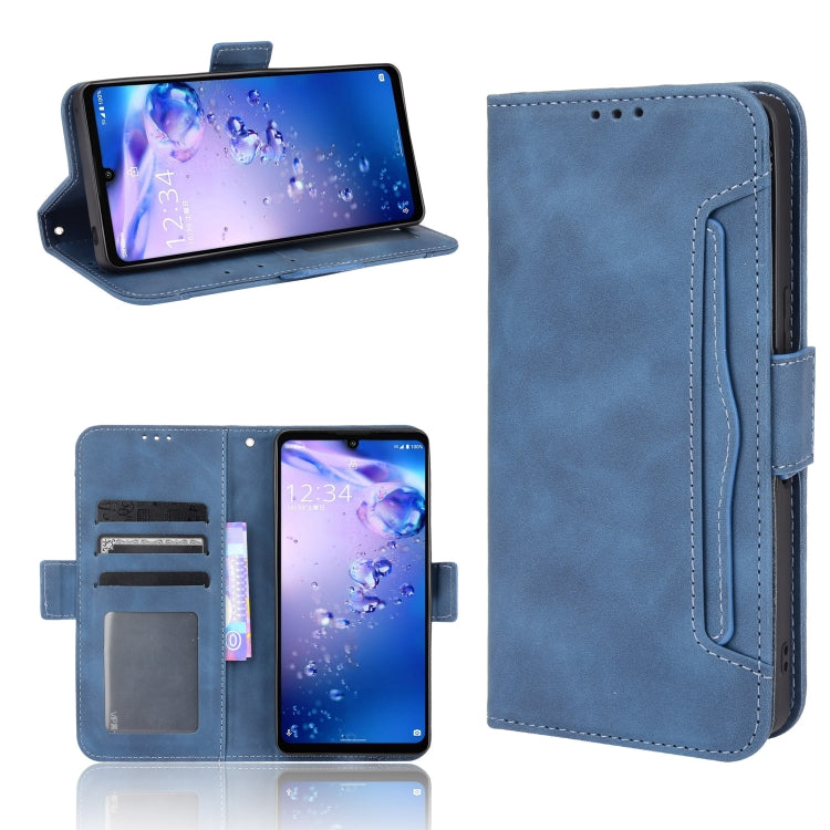 Skin Feel Calf Pattern Horizontal Flip Leather Case with Holder & Card Slots & Photo Frame