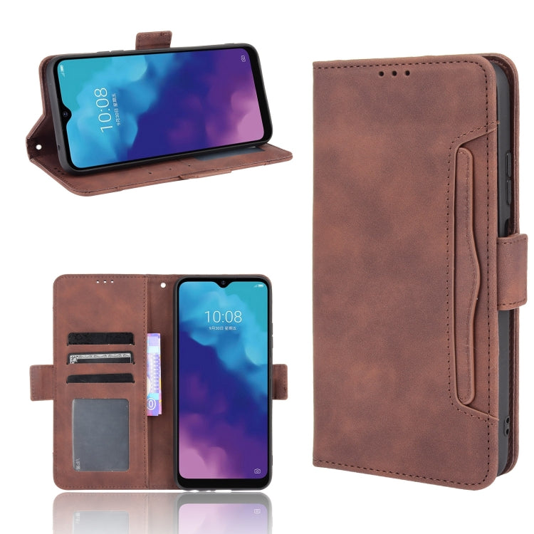 Skin Feel Calf Pattern Horizontal Flip Leather Case with Holder & Card Slots & Photo Frame