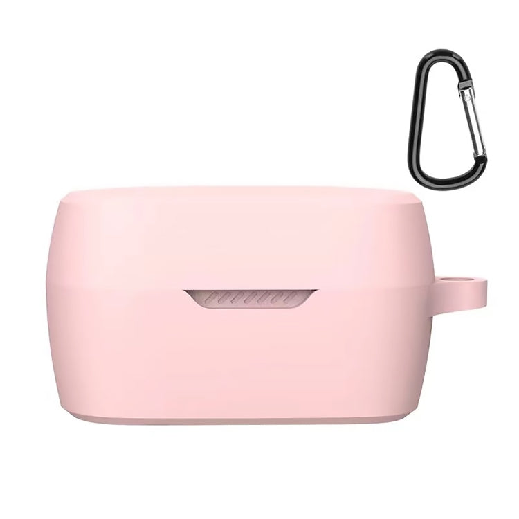 Wireless Earphone Silicone Protective Case with Hook for JBL T280TWS X — Yellow