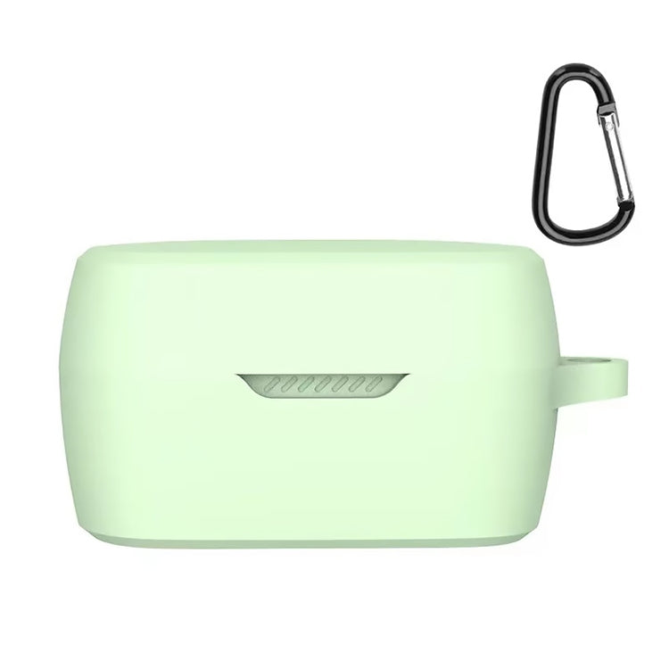 Wireless Earphone Silicone Protective Case with Hook for JBL T280TWS X — Pink