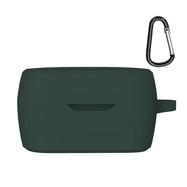 Wireless Earphone Silicone Protective Case with Hook for JBL T280TWS X — Mint Green