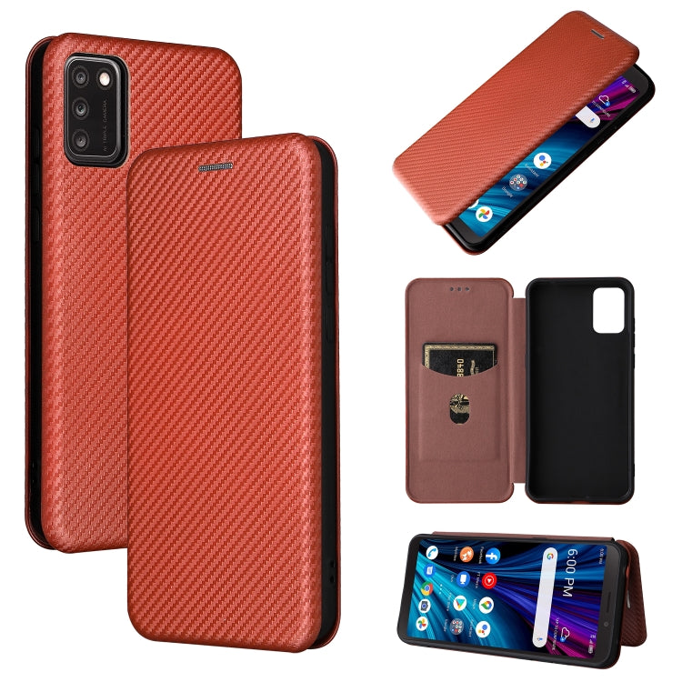 Carbon Fiber Texture Magnetic Horizontal Flip Leather Phone Case with Card Slot — view 8