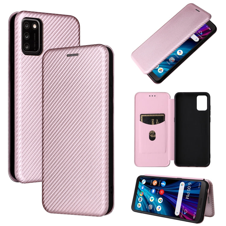 Carbon Fiber Texture Magnetic Horizontal Flip Leather Phone Case with Card Slot — view 10