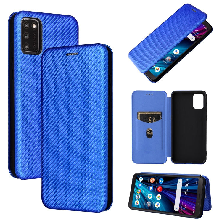 Carbon Fiber Texture Magnetic Horizontal Flip Leather Phone Case with Card Slot — view 11