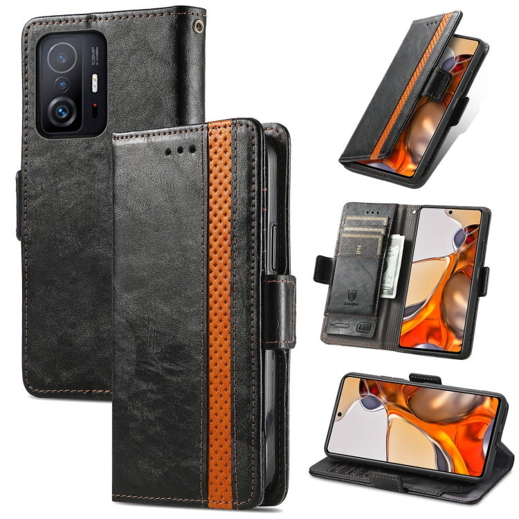 CaseNeo Splicing Dual Magnetic Buckle Leather Case with Holder & Card Slots & Wallet, For Doogee N40 Pro, For Infinix Zero 8, For Vodafone Smart E11, For Wiko Power U30