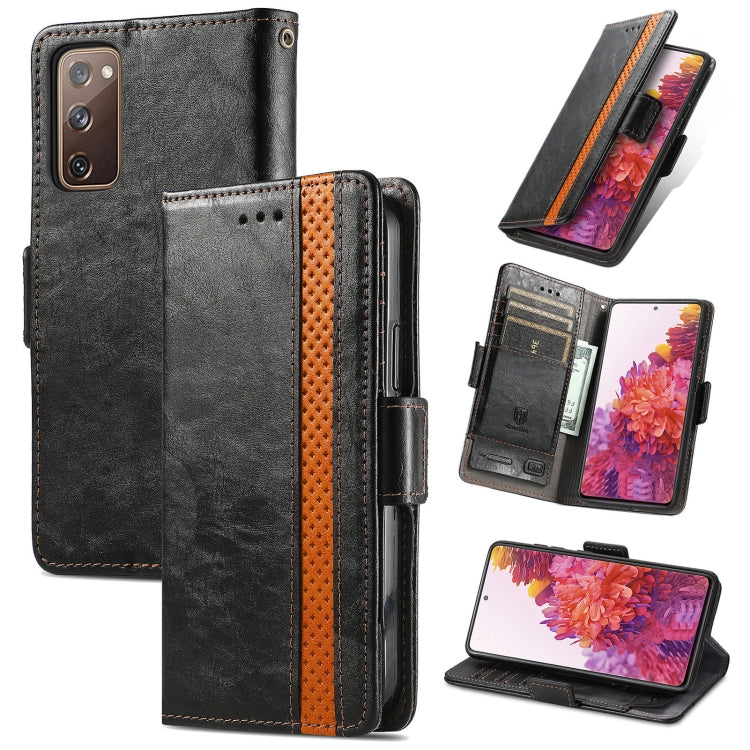 CaseNeo Splicing Dual Magnetic Buckle Leather Case with Holder & Card Slots & Wallet, For Doogee N40 Pro, For Infinix Zero 8, For Vodafone Smart E11, For Wiko Power U30
