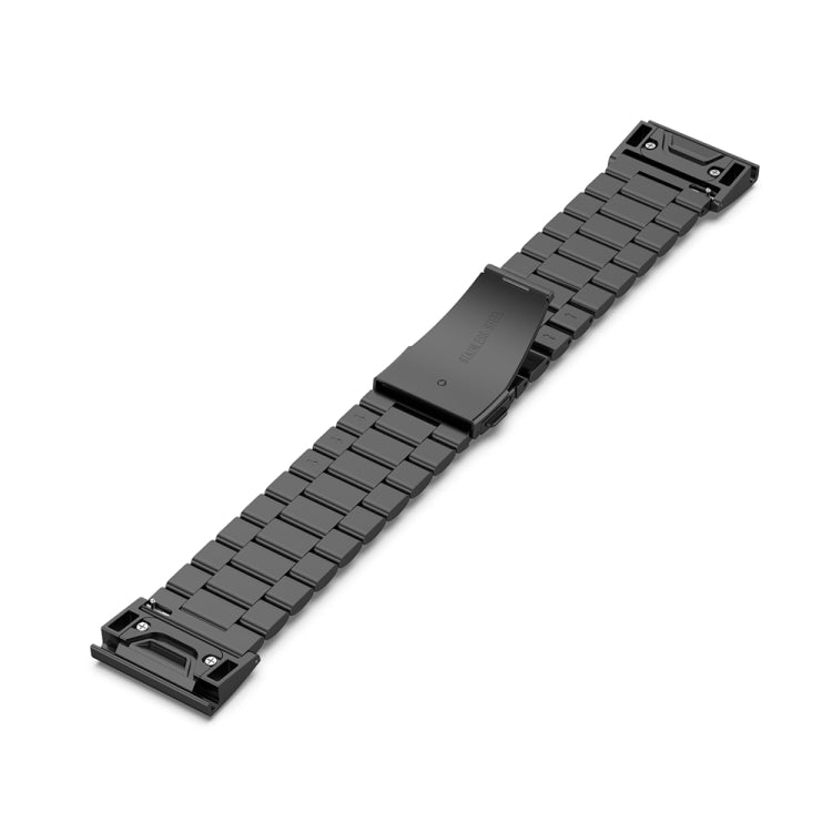 Stainless Steel Replacement Sraps — Black
