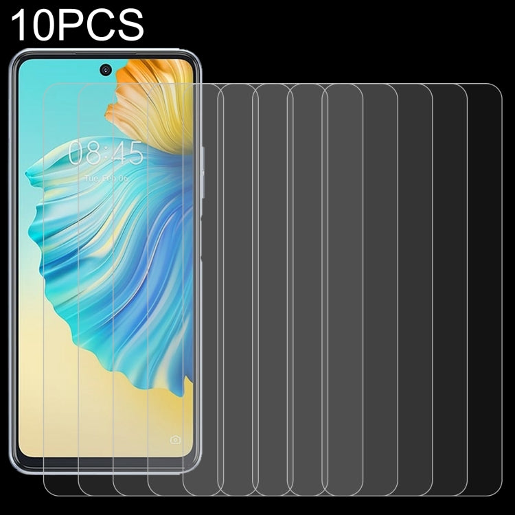 10 PCS 0.26mm 9H 2.5D Tempered Glass Film, For ZTE Axon 30 Ultra 5G (10 PCS)                         ... — For ZTE Blade V30 Vita (10 PCS)