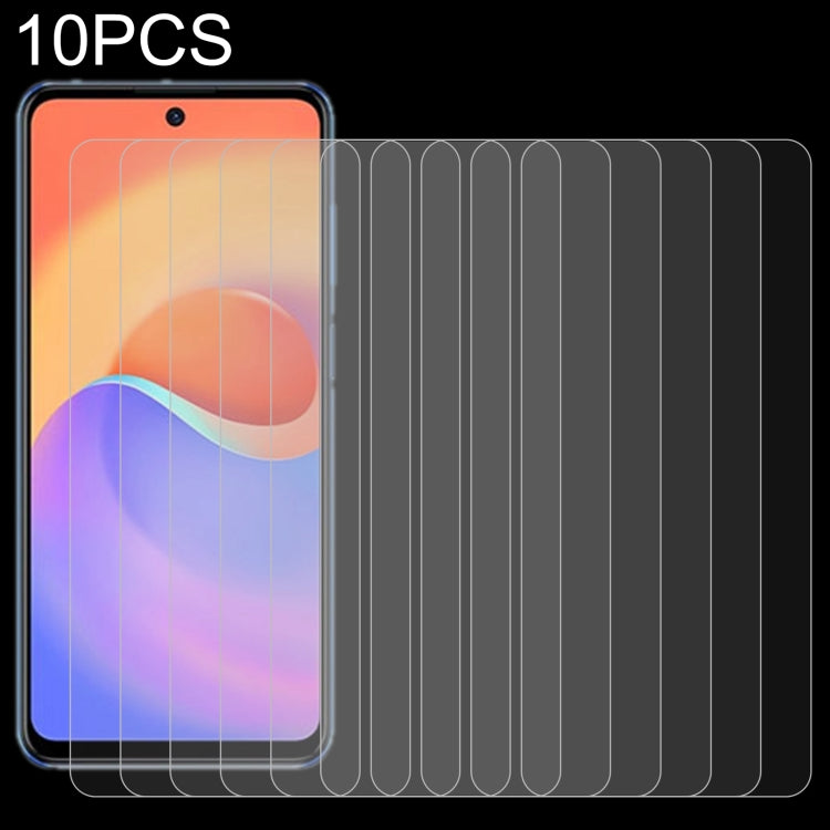 10 PCS 0.26mm 9H 2.5D Tempered Glass Film, For ZTE Axon 30 Ultra 5G (10 PCS)                         ... — view 20