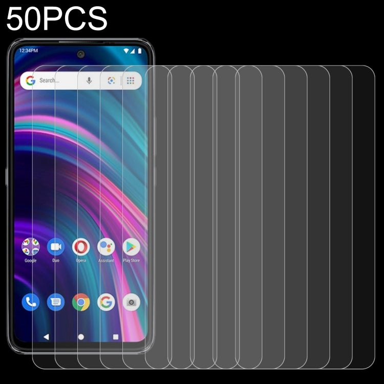 50 PCS 0.26mm 9H 2.5D Tempered Glass Film, For ZTE Axon 30 Ultra 5G (50 PCS)                         ...