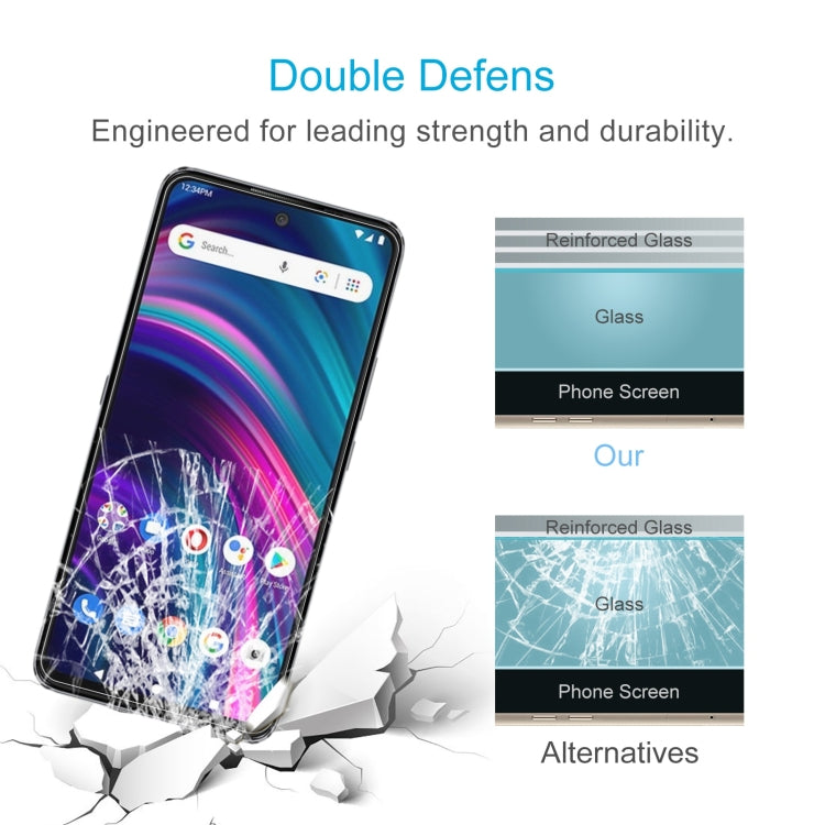50 PCS 0.26mm 9H 2.5D Tempered Glass Film, For ZTE Axon 30 Ultra 5G (50 PCS)                         ...