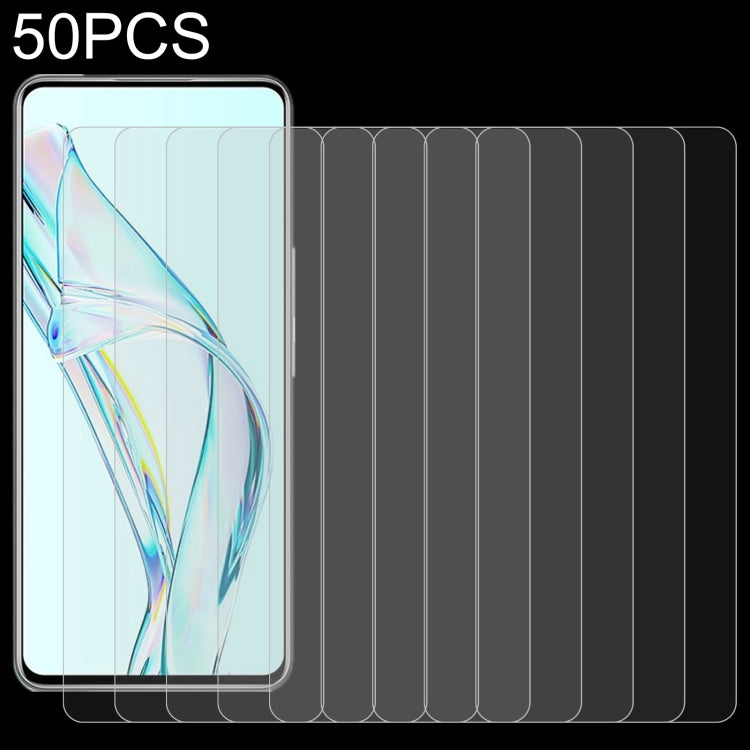 50 PCS 0.26mm 9H 2.5D Tempered Glass Film, For ZTE Axon 30 Ultra 5G (50 PCS)                         ... — For ZTE Blade A51 Lite (50 PCS)