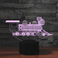 Black Base Creative 3D LED Decorative Night Light, 16 Color Remote Control