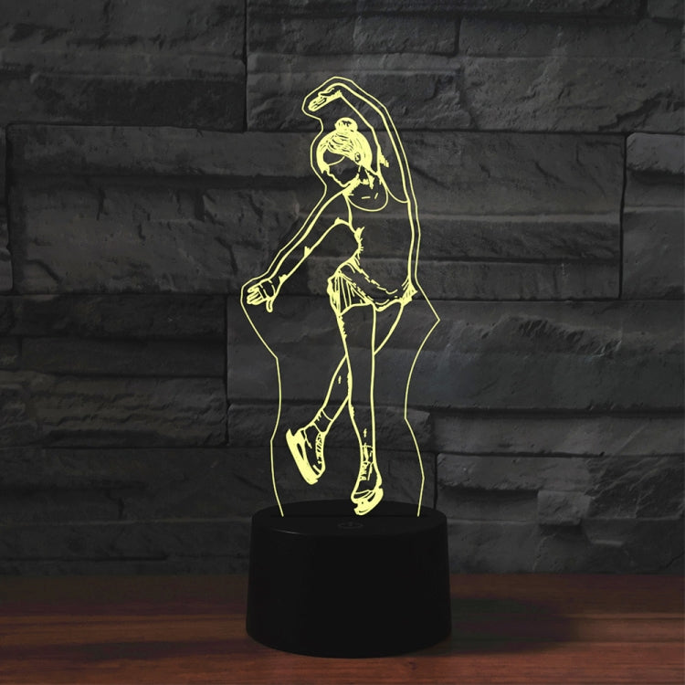Black Base Creative 3D LED Decorative Night Light, 16 Color Remote Control — Mushroom 2