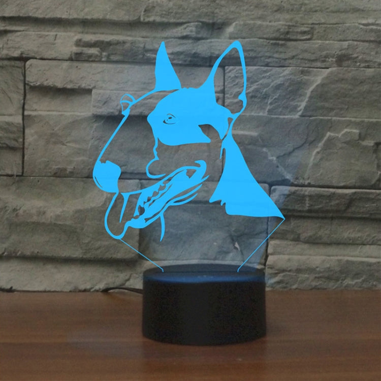 Black Base Creative 3D LED Decorative Night Light, 16 Color Remote Control — Scepter