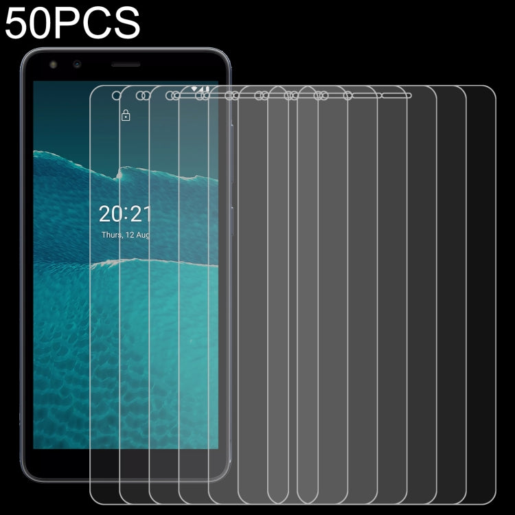 50 PCS 0.26mm 9H 2.5D Tempered Glass Film, For Sony Xperia Pro-I (50 PCS)