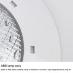 ABS Plastic Swimming Pool Wall Lamp Underwater Light — 24W