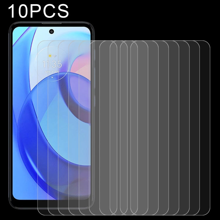 10 PCS 0.26mm 9H 2.5D Tempered Glass Film, For Sony Xperia 10 III Lite (10 PCS)