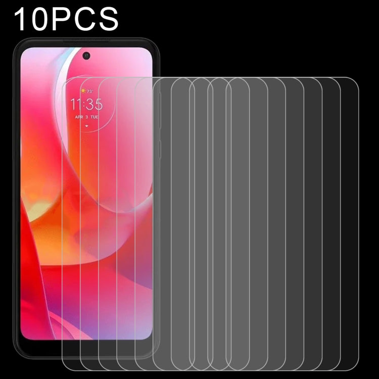 10 PCS 0.26mm 9H 2.5D Tempered Glass Film, For Sony Xperia 10 III Lite (10 PCS)