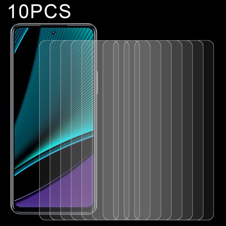 10 PCS 0.26mm 9H 2.5D Tempered Glass Film, For Sony Xperia 10 III Lite (10 PCS)