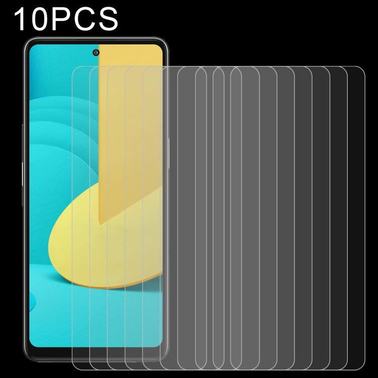 10 PCS 0.26mm 9H 2.5D Tempered Glass Film, For Sony Xperia 10 III Lite (10 PCS)