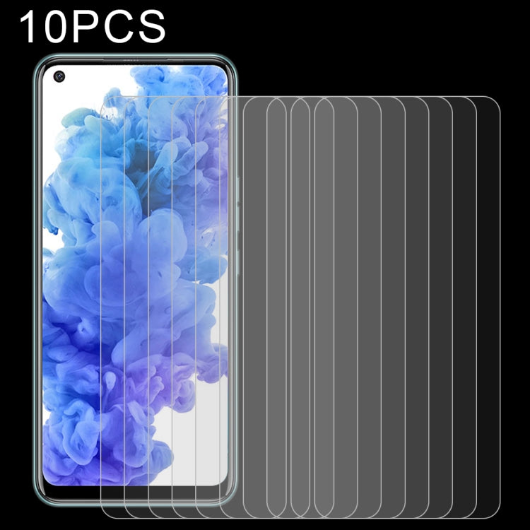 10 PCS 0.26mm 9H 2.5D Tempered Glass Film, For Sony Xperia 10 III Lite (10 PCS)