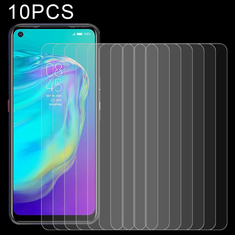 10 PCS 0.26mm 9H 2.5D Tempered Glass Film, For Sony Xperia 10 III Lite (10 PCS)