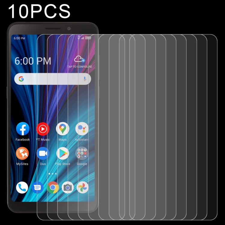 10 PCS 0.26mm 9H 2.5D Tempered Glass Film, For Sony Xperia 10 III Lite (10 PCS)