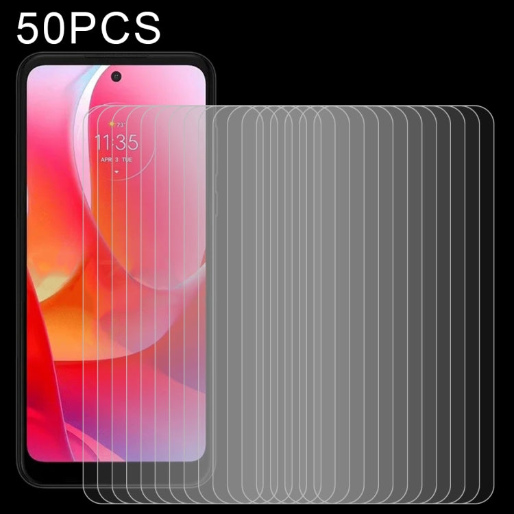 50 PCS 0.26mm 9H 2.5D Tempered Glass Film