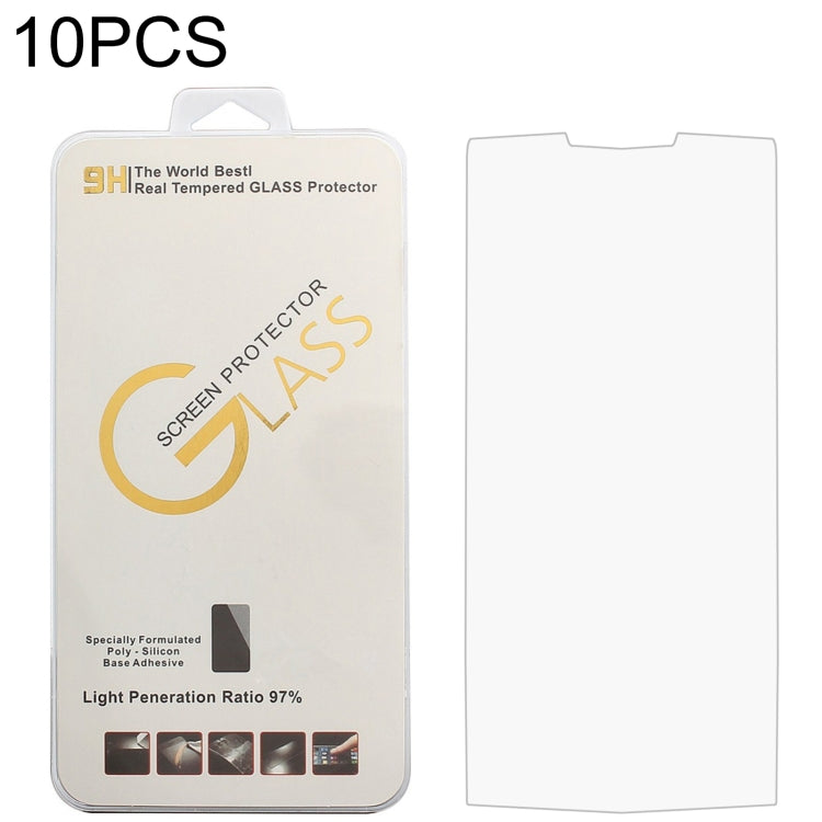 10 PCS 0.26mm 9H 2.5D Tempered Glass Film