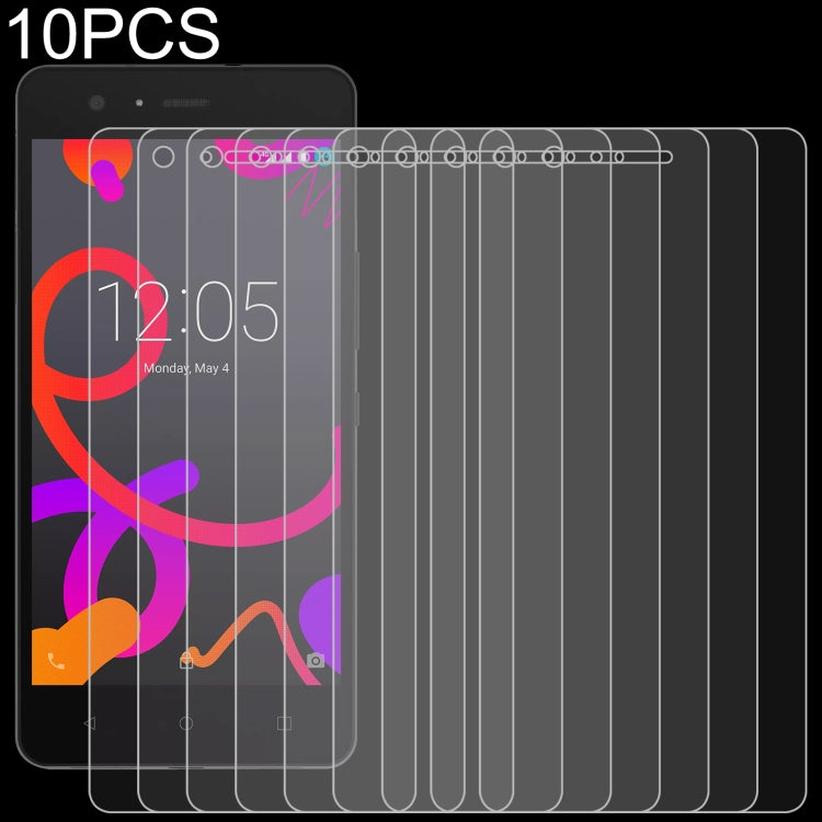 10 PCS 0.26mm 9H 2.5D Tempered Glass Film, For Samsung Galaxy Xcover FieldPro (10 PCS), For BQ Aquaris E5 (10 PCS) — For Infinix Smart 3 Plus / X627 (10 PCS)
