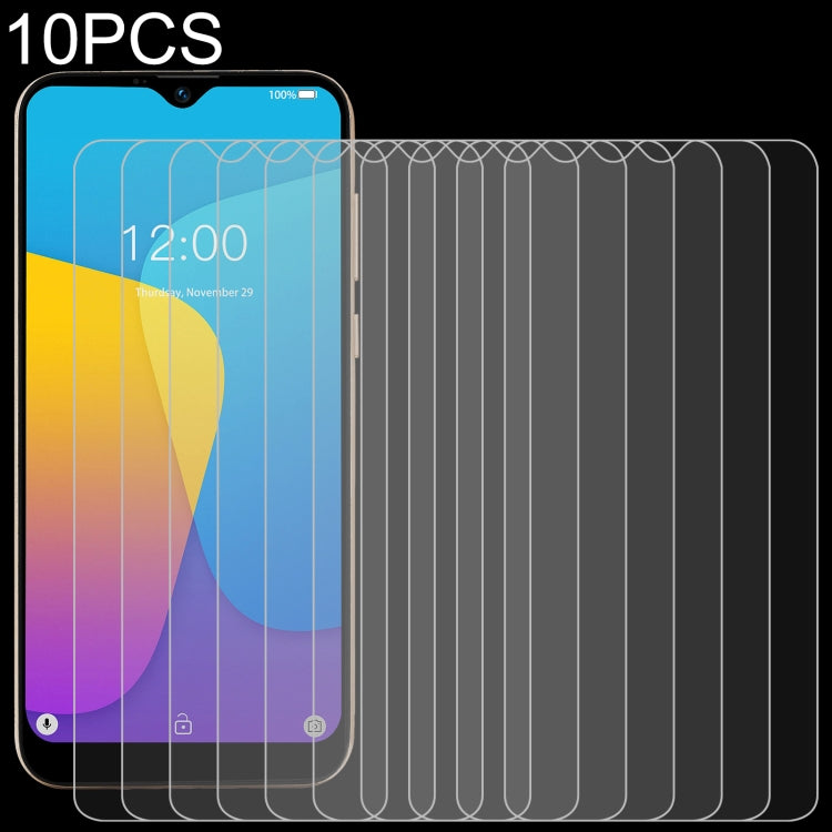 10 PCS 0.26mm 9H 2.5D Tempered Glass Film, For Samsung Galaxy Xcover FieldPro (10 PCS), For BQ Aquaris E5 (10 PCS) — For Elephone E10 (10 PCS)