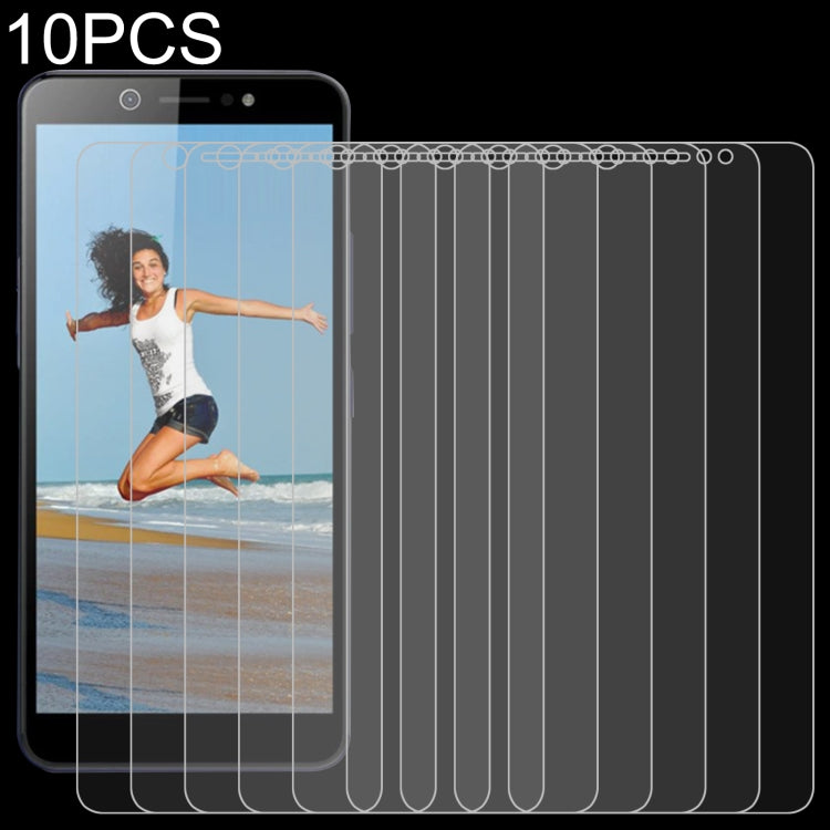 10 PCS 0.26mm 9H 2.5D Tempered Glass Film, For Samsung Galaxy Xcover FieldPro (10 PCS), For BQ Aquaris E5 (10 PCS) — For BQ Aquaris M5 (10 PCS)