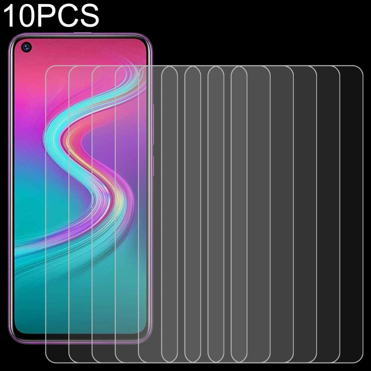 10 PCS 0.26mm 9H 2.5D Tempered Glass Film, For Samsung Galaxy Xcover FieldPro (10 PCS), For BQ Aquaris E5 (10 PCS) — For BQ Aquaris V Plus (10 PCS)