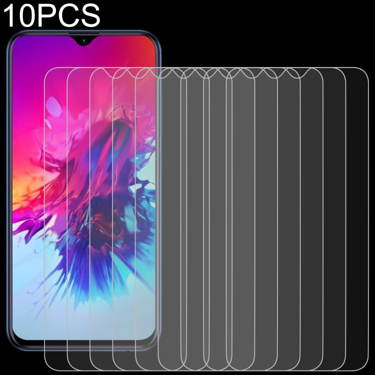 10 PCS 0.26mm 9H 2.5D Tempered Glass Film, For Samsung Galaxy Xcover FieldPro (10 PCS), For BQ Aquaris E5 (10 PCS) — For Sony Xperia XA4 (10 PCS)
