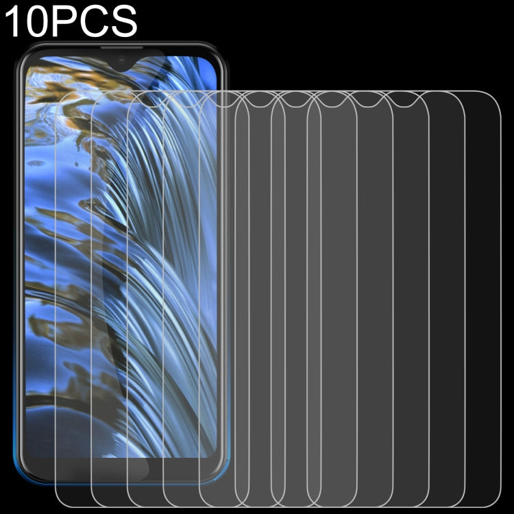 10 PCS 0.26mm 9H 2.5D Tempered Glass Film, For Samsung Galaxy Xcover FieldPro (10 PCS), For BQ Aquaris E5 (10 PCS) — For BQ Aquaris M4.5 (10 PCS)
