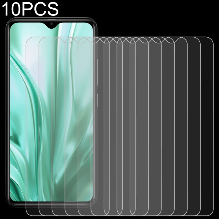 10 PCS 0.26mm 9H 2.5D Tempered Glass Film, For Samsung Galaxy Xcover FieldPro (10 PCS), For BQ Aquaris E5 (10 PCS) — For Motorola One Zoom / One Pro (10 PCS)