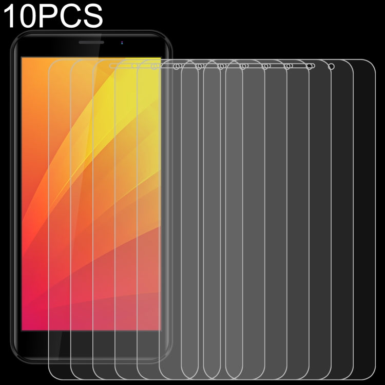 10 PCS 0.26mm 9H 2.5D Tempered Glass Film, For Samsung Galaxy Xcover FieldPro (10 PCS), For BQ Aquaris E5 (10 PCS) — For Sony Xperia XZ5 (10 PCS)
