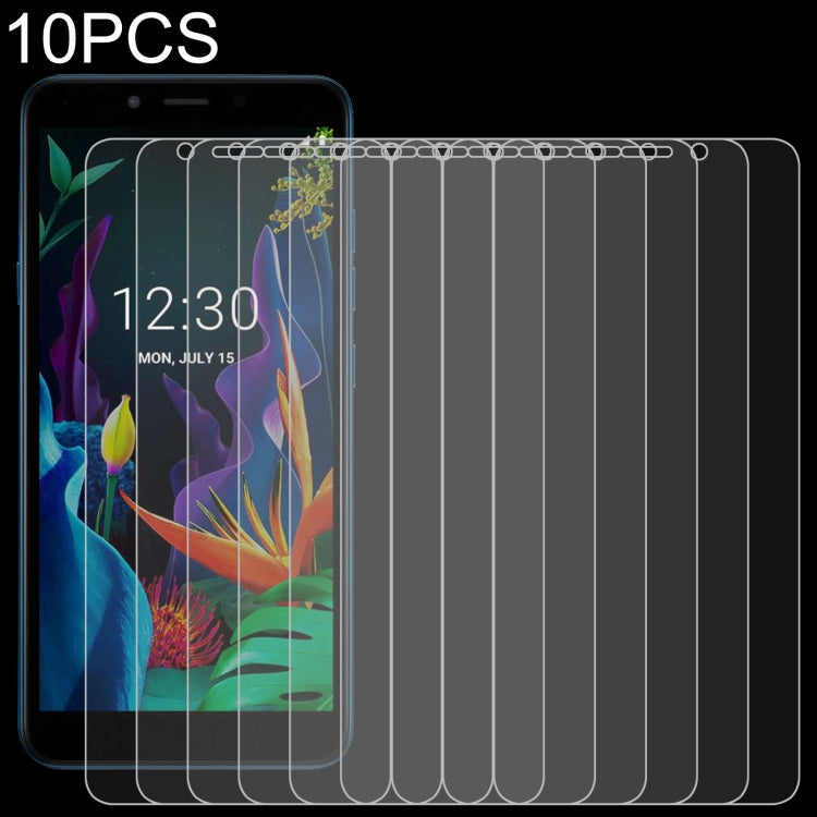 10 PCS 0.26mm 9H 2.5D Tempered Glass Film, For Samsung Galaxy Xcover FieldPro (10 PCS), For BQ Aquaris E5 (10 PCS) — For Oukitel K9 (10 PCS)