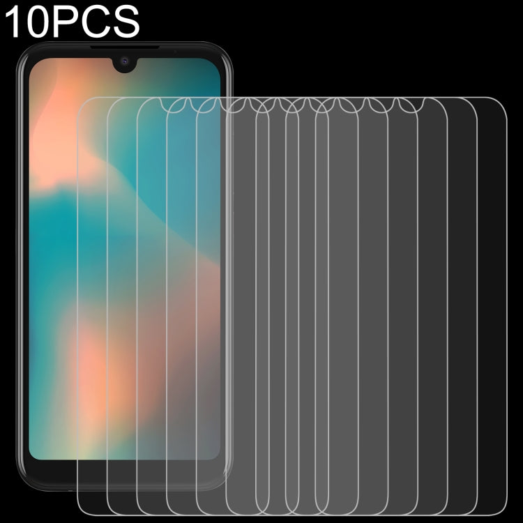 10 PCS 0.26mm 9H 2.5D Tempered Glass Film, For Samsung Galaxy Xcover FieldPro (10 PCS), For BQ Aquaris E5 (10 PCS) — For Asus ZenFone Live L2 (10 PCS)