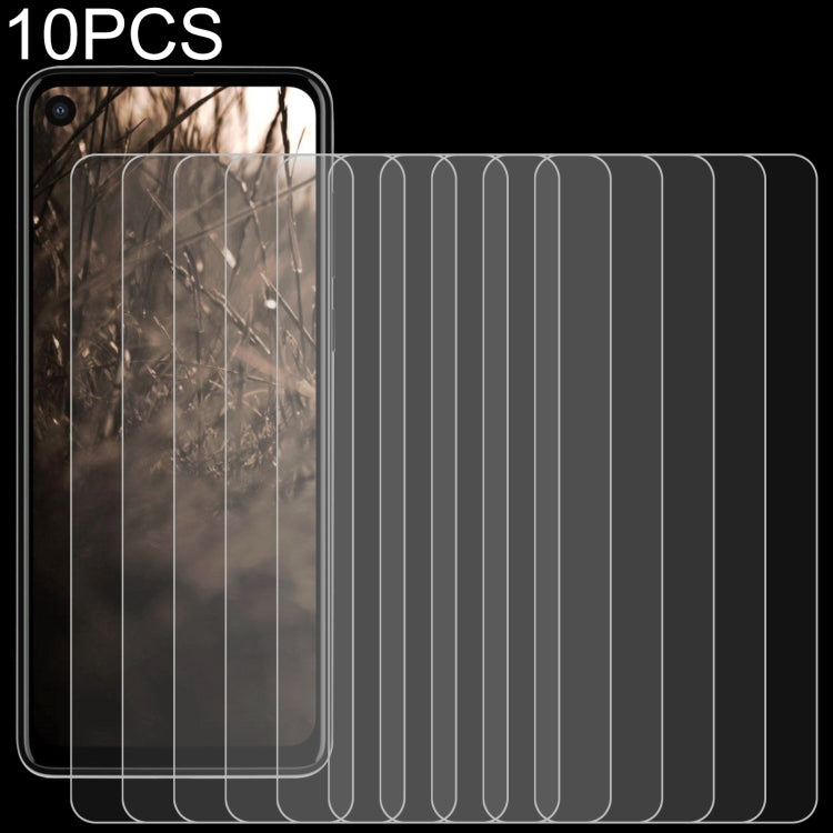 10 PCS 0.26mm 9H 2.5D Tempered Glass Film, For Samsung Galaxy Xcover FieldPro (10 PCS), For BQ Aquaris E5 (10 PCS) — For Lenovo Z6 (10 PCS)