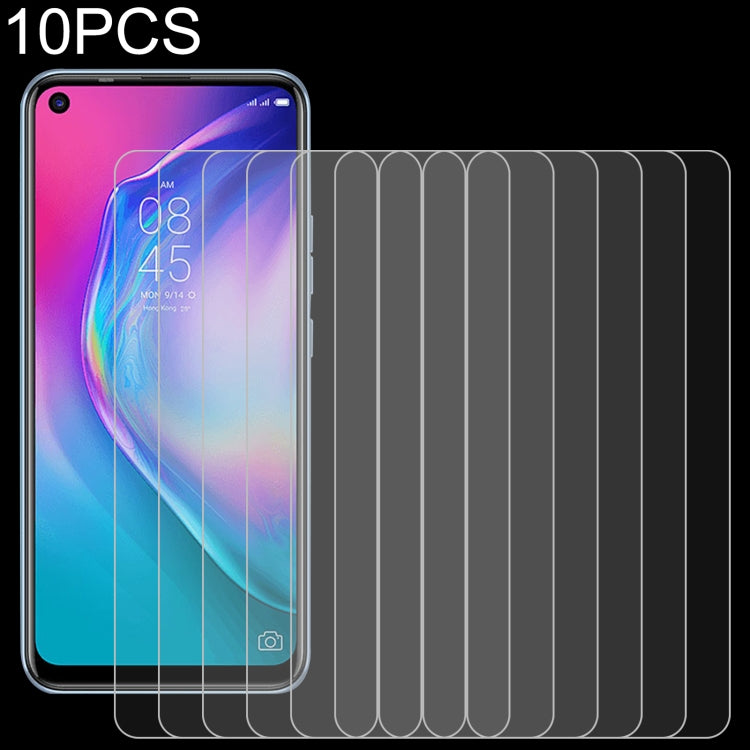 10 PCS 0.26mm 9H 2.5D Tempered Glass Film