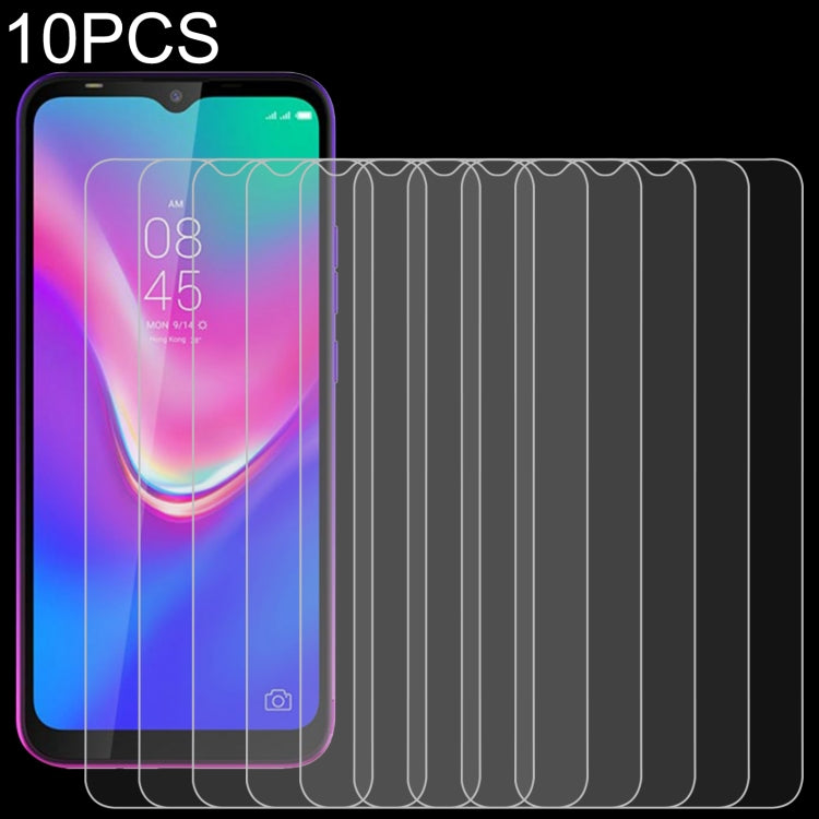 10 PCS 0.26mm 9H 2.5D Tempered Glass Film