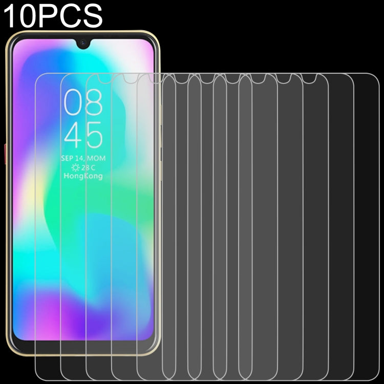 10 PCS 0.26mm 9H 2.5D Tempered Glass Film